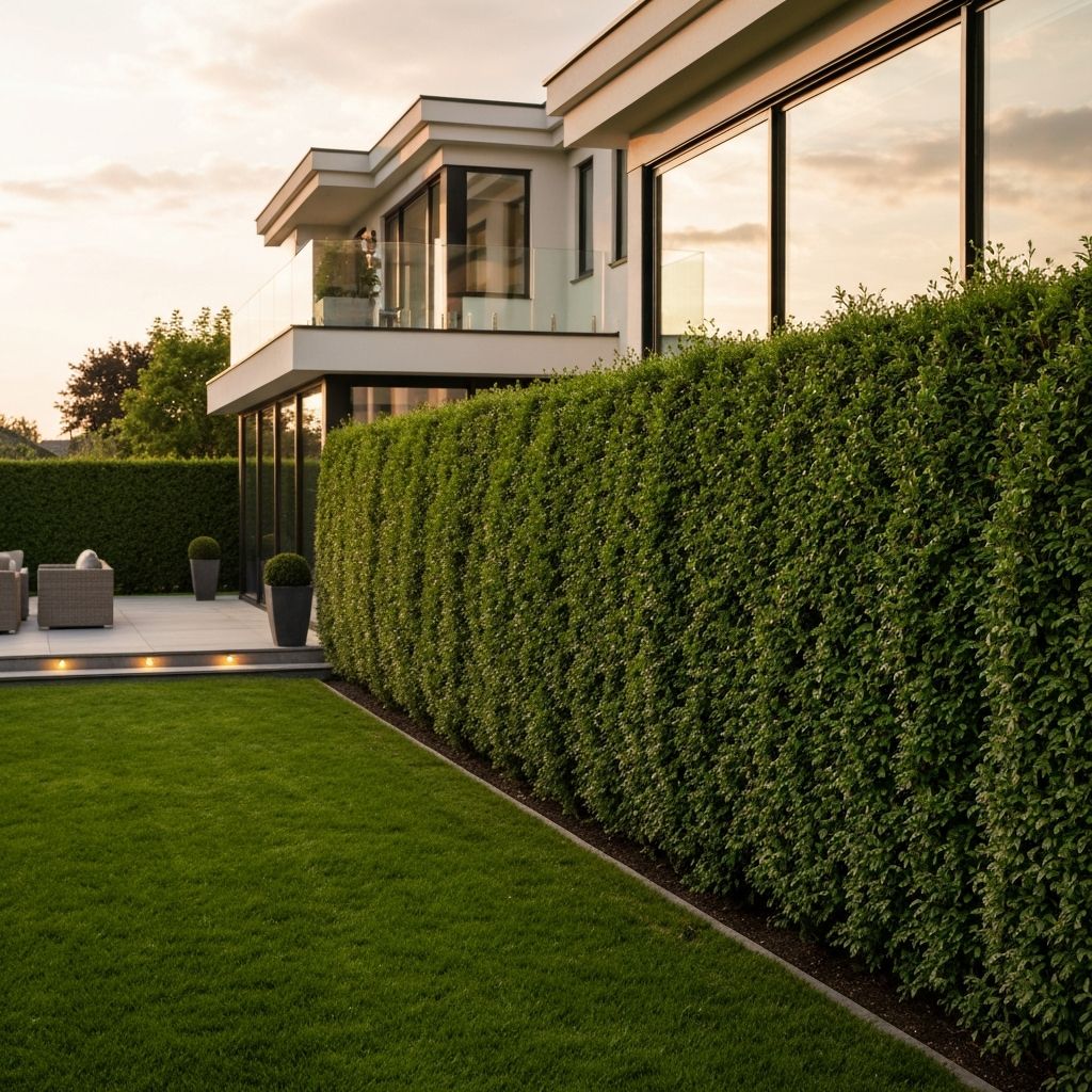 Résultat de taille de haie impeccable